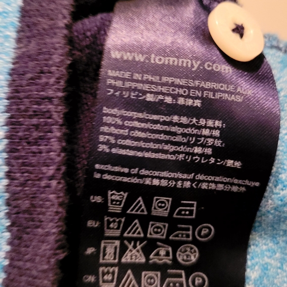 Tommy Hilfiger Slim Fit Striped Polo Shirt – Size M - Picture 8 of 12